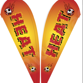 Team Feather Flag ideas